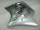 Carénage Moto Honda CBR1100XX Blackbird 1996-2007 - Argent Noir Flamme