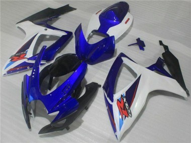 Carénages Moto Suzuki GSXR 600/750 2006-2007 - Blanc Bleu Noir Rouge Vendre