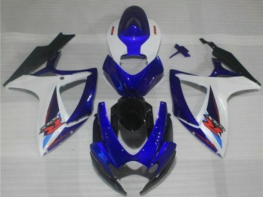 Carénages Moto Suzuki GSXR 600/750 2006-2007 - Blanc Bleu Noir Rouge Vendre