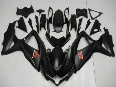 Carénages Moto Suzuki GSXR 600/750 2008-2010 - Noir Mat Rouge Vendre