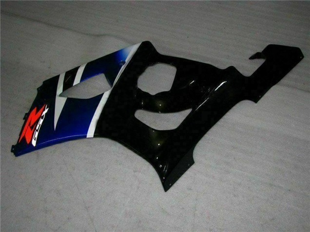Carénages Moto ABS Suzuki GSXR 1000 2003-2004 - Blanc Bleu Noir Brillant Rouge