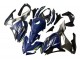 Carénages Moto Kawasaki Ninja 500 EX500R 2024-2026 - Bleu Blanc Jaune Argent Noir