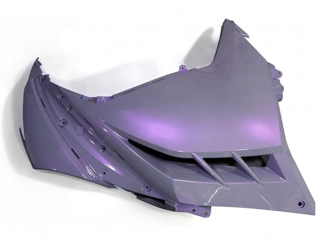 Carénages Moto Kawasaki EX300 2013-2024 - Caméléon Gris Dazz Violet Perle