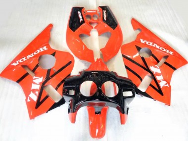 Carénages Moto Honda CBR400RR NC23 1987-1989 - Orange Noir Brillant Vendre