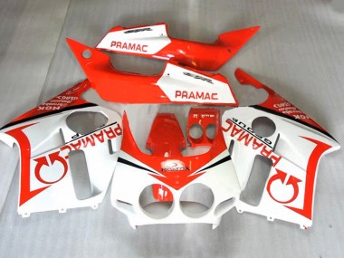Carénages Moto Honda CBR400RR NC23 1987-1989 - Orange Blanc Pramac Vendre