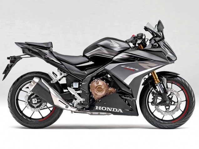 Carénages Moto Honda CBR400R 2022 - Blanc Noir Mat