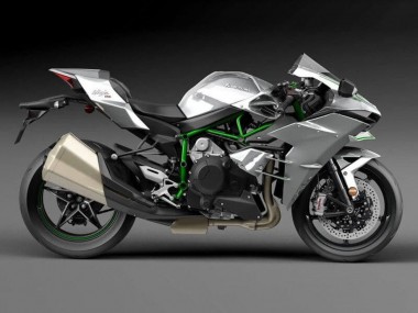 Carénages Moto Kawasaki Ninja H2 2015-2022 - Argent Vendre