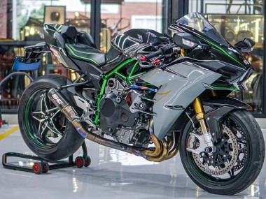 Carénages Moto Kawasaki Ninja H2 2015-2022 - Gris Vendre