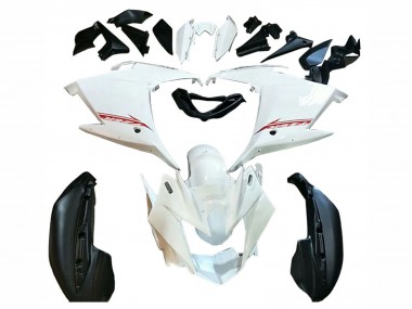Carénages Moto Yamaha FZ6R 2009-2015 - Blanc Noir Rouge Vendre