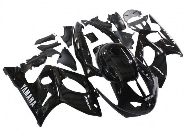 Carénages Moto Yamaha YZF600R Thundercat 1996-2007 - Noir Brillant