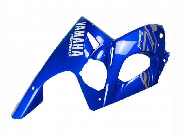 Carénages Moto Yamaha YZF600R Thundercat 1996-2007 - Bleu Blanc Argent