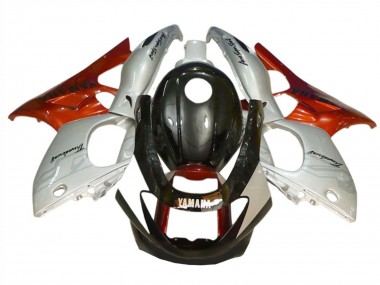 Carénages Moto Yamaha YZF600R Thundercat 1996-2007 - Noir Argent Burnt Orange Vendre