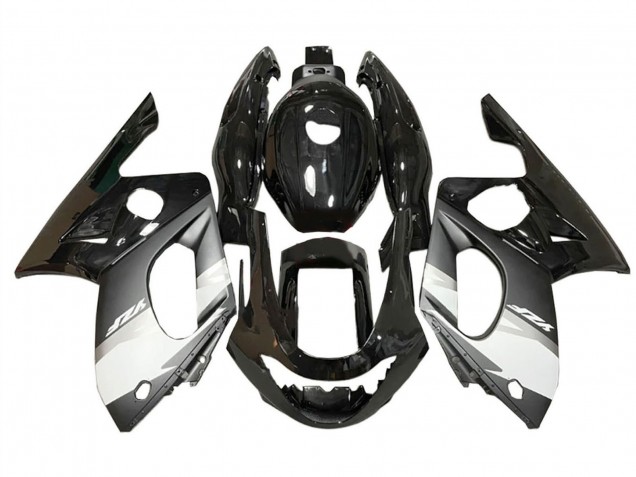 Carénages Moto Yamaha YZF600R Thundercat 1996-2007 - Gris Blanc Noir