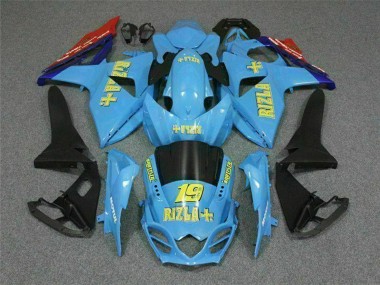 Carénages Moto Suzuki GSXR 1000 2009-2016 - Bleu Jaune Rizla 19 Rouge Vendre