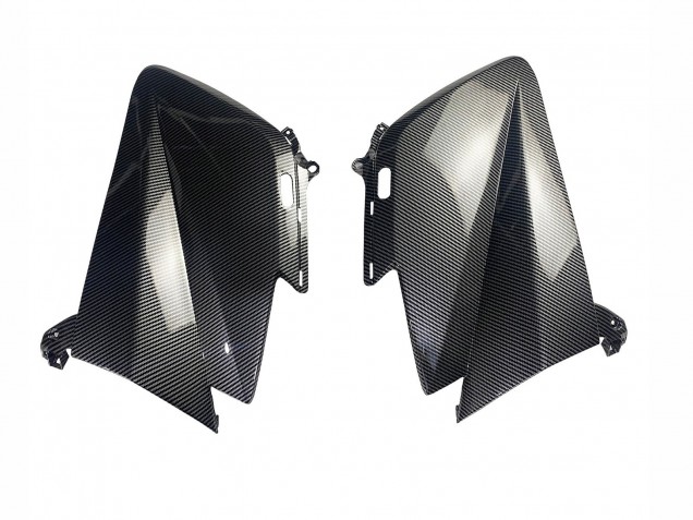 Carénages Moto Yamaha TMAX530 2012-2014 - Noir Fibre de Carbone