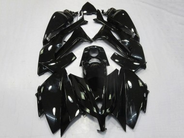 Carénages Moto Yamaha TMAX530 2012-2014 - Noir Brillant Vendre
