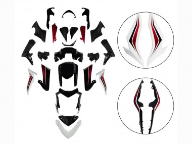 Carénages Moto Suzuki GSX-S 1000 2015-2020 - Noir Rouge Blanc Vendre