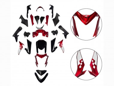Carénages Moto Suzuki GSX-S 1000 2015-2020 - Rouge Noir Vendre