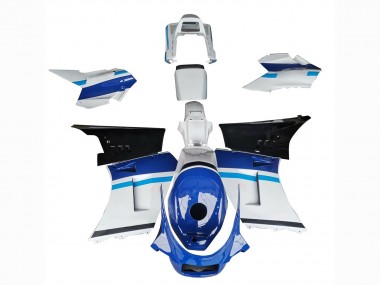 Carénages Moto Suzuki RG400 RG500 RG400/500 1984-1987 - Blanc Bleu Noir Vendre