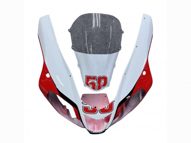 Carénages Moto Aprilia RSV1000 2003-2006 - Blanc Rouge Noir Jaune 58