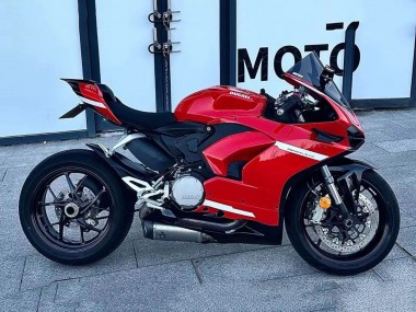 Carénages Moto Ducati Panigale V2 2020-2024 - Rouge Blanc Vendre