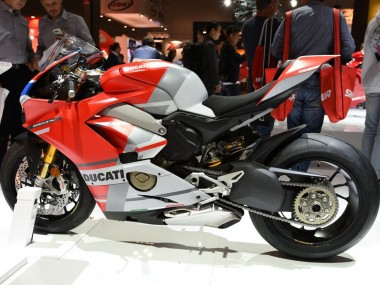 Carénages Moto Ducati Panigale V4 V4S 2018-2019 - Blanc Argent Rouge Noir Brillant Vendre