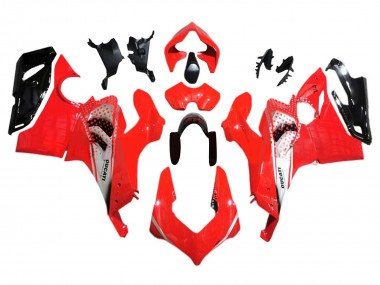 Carénages Moto Ducati Panigale V4 V4S 2018-2019 - Argent Rouge Noir Brillant Vendre