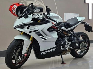 Carénages Moto Ducati 2021-2024 Ducati Supersport 950/950S 2021-2024 - Blanc Noir Vendre