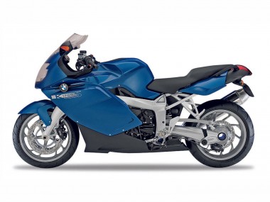 Carénages Moto BMW K1200S 2005-2010 - Bleu Foncé Noir Vendre
