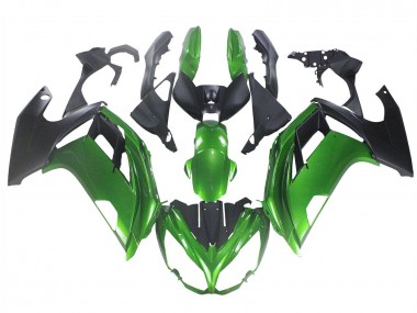Carénages Moto BMW K1200S 2005-2010 - Vert Noir Mat Vendre