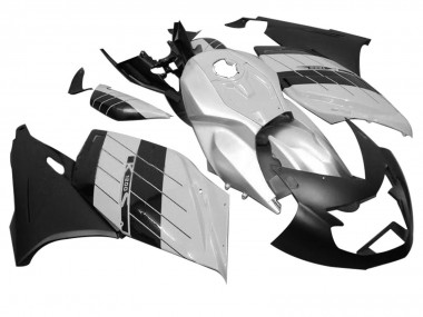 Carénages Moto BMW K1200S 2005-2010 - Argent Noir Mat Vendre
