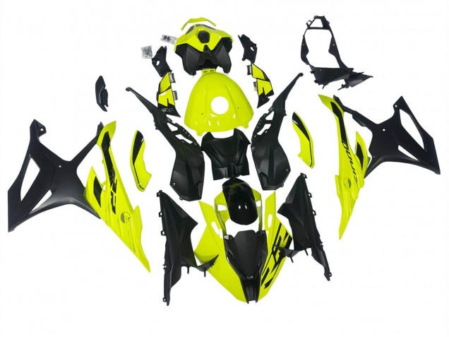 Carénages Moto BMW S1000RR 2023-2024 - Jaune Noir