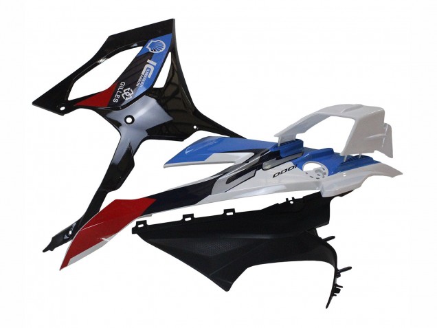 Carénages Moto BMW S1000RR 2023-2024 - Blanc Bleu Rouge Noir Mat