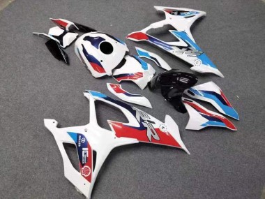 Carénages Moto BMW S1000RR 2019-2022 - Blanc Rouge Bleu Vendre