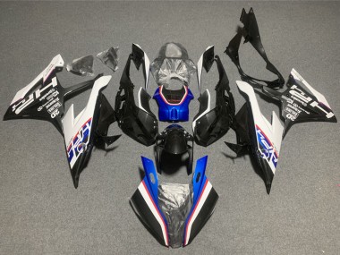 Carénages Moto BMW S1000RR 2019-2022 - Blanc Noir Bleu Vendre