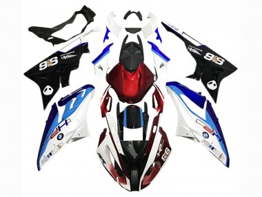 Carénage Moto BMW S1000RR 2017-2018 - Blanc Bleu Rouge Noir Vendre