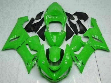 Carénage Moto Kawasaki ZX6R 2005-2006 - Vert Vendre
