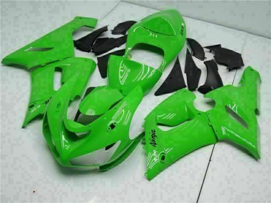 Carénage Moto Kawasaki ZX6R 2005-2006 - Vert Vendre