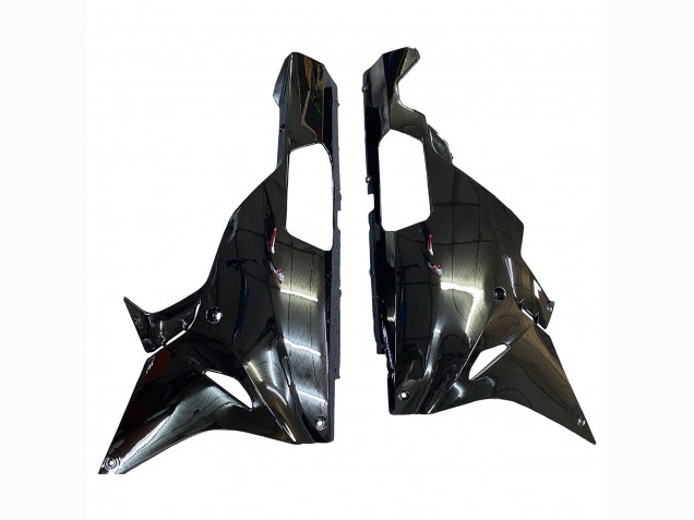 Carénages Moto BMW S1000RR 2015-2016 - Blanc Noir Fibre de Carbone