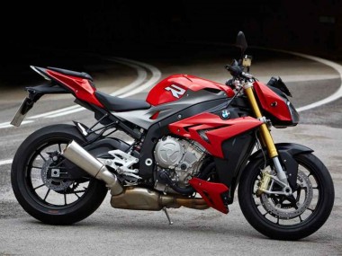 Carénages Moto BMW S1000R 2014-2016 - Noir Rouge Vendre