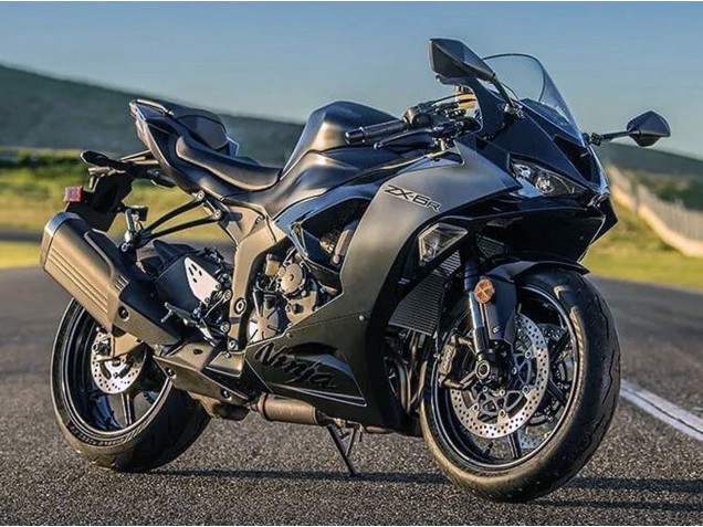 Carénage Moto Kawasaki ZX6R 2023-2025 - Noir Mat
