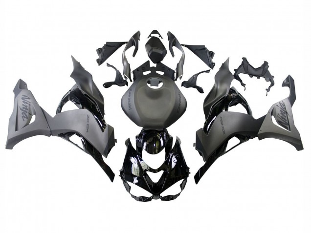 Carénages Moto Kawasaki ZX6R 2023-2025 - Gris Ninja