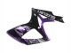 Kits Carénage Moto Suzuki GSXR 600 / GSXR 750 2006-2007 - Violet Noir Brillant