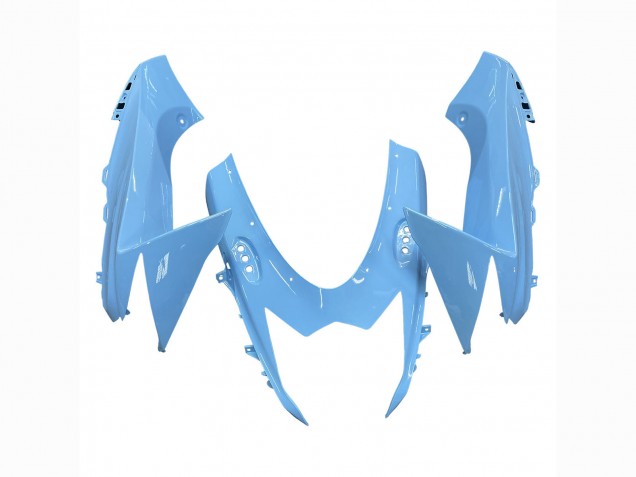 Carénages Moto Suzuki GSXR 600 / GSXR 750 2011-2024 - Bleu Clair Noir