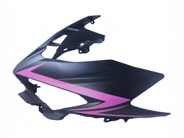 Carénages Moto Kawasaki Ninja 400 2018-2024 - Noir Mat Rose