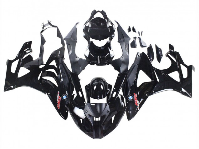 Carénage Moto BMW S1000RR 2009-2014 - Noir Brillant