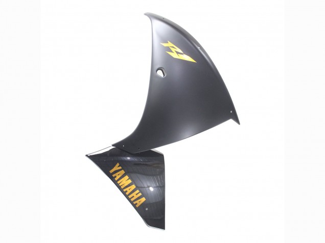 Carénages Moto Yamaha YZF 1000 R1 2012-2014 - Noir Mat Or Décalque