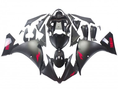 Carénages Moto Yamaha YZF 1000 R1 2012-2014 - Noir Brillant Noir Mat Rouge Vendre