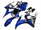 Carénages Moto Yamaha YZF R6S 2006-2009 - Bleu Blanc Noir Brillant Yamalube
