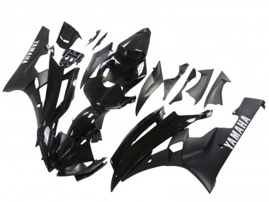Carénages Moto Yamaha YZF 600 R6 2006-2007 - Noir Brillant Noir Mat Vendre